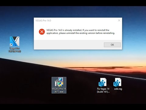 480x360 How To Fix Vegas Pro Is Already Installed Error