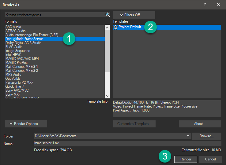 738x540 How To Export Video From Vegas Pro To Handbrake