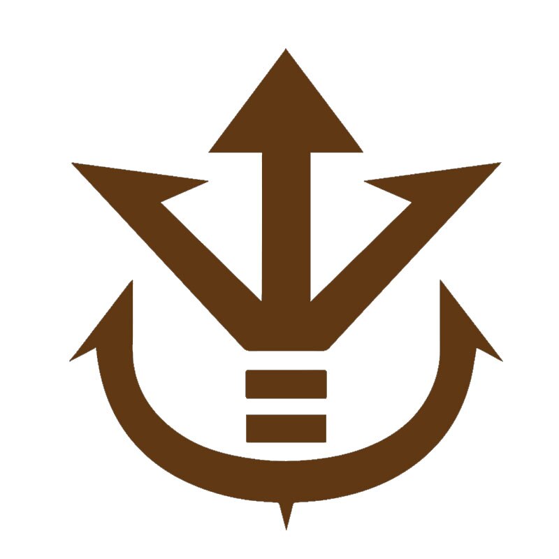 800x800 Hotmeini Car Sticker Cartoon Dragon Ball Z Justice Saiyan King