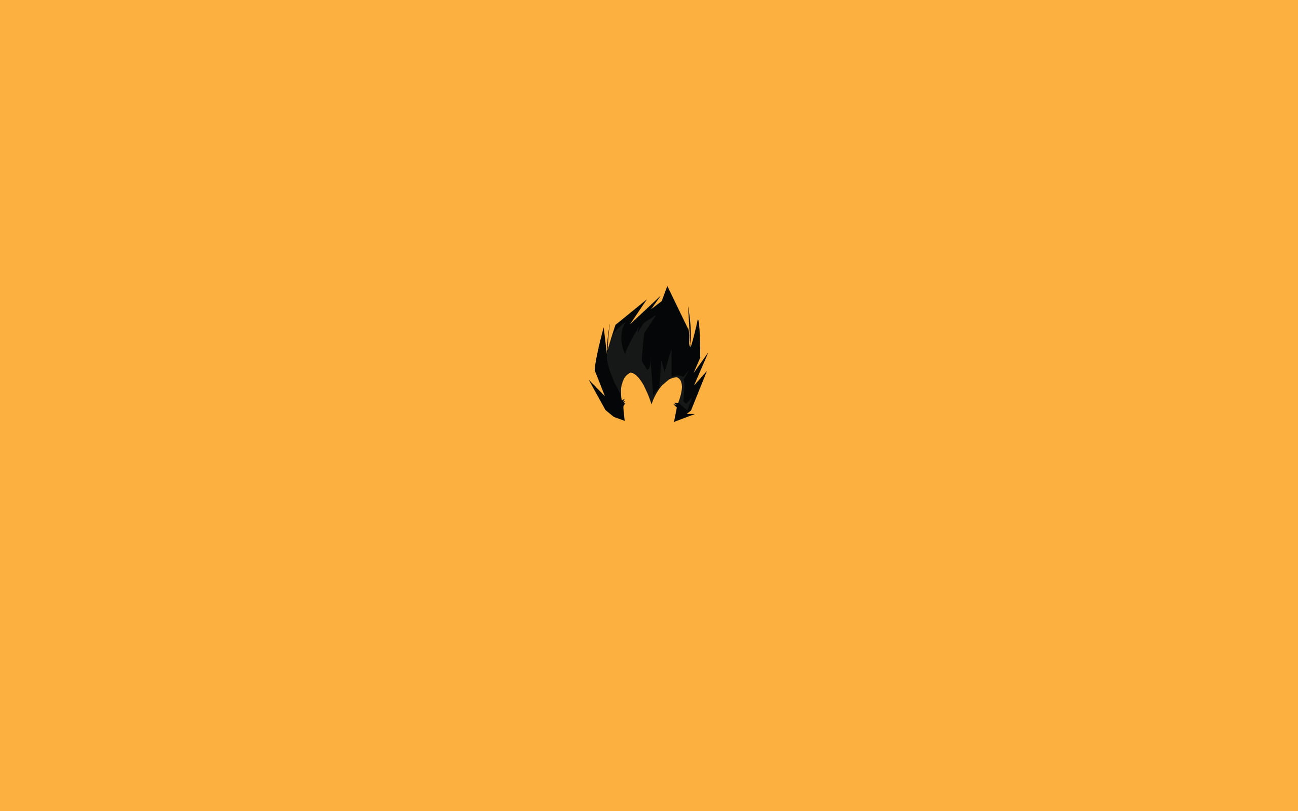 2560x1600 Vegeta Icon, Minimalism, Digital Art, Simple, Vegito Hd Wallpaper