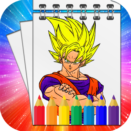 512x512 Coloring Book For Dragon Z Goku Vs Vegeta Download Apk
