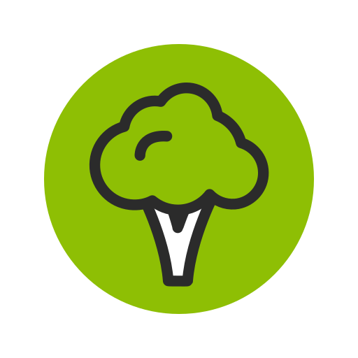 512x512 Broccoli, Fruit, Green, Healthy, Vegetable Icon Free Of Fruit