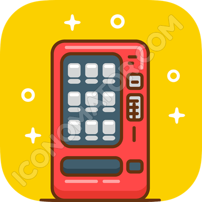 Vending Machine Icon 409x409 Vending Machine Icon