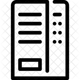 Vending Machine Icon Of Line Style 256x256 Vending Machine Icon Of Line Style