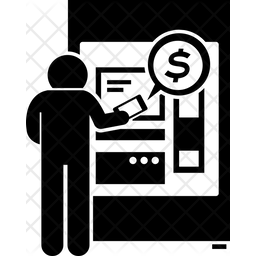 Vending Machine Icon Of Glyph Style 256x256 Vending Machine Icon Of Glyph Style