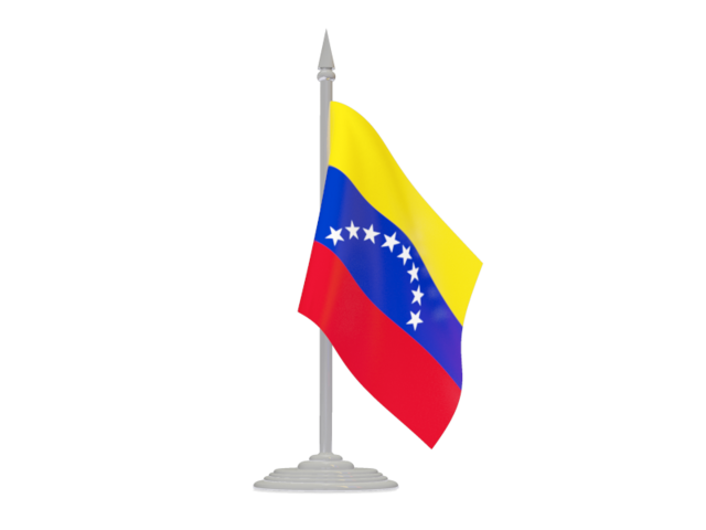 640x480 Flag With Flagpole Illustration Of Flag Of Venezuela
