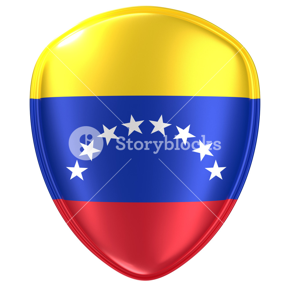 Rendering Of A Venezuela Flag Icon On White Background Royalty 1000x1000 Rendering Of A Venezuela Flag Icon On White Background Royalty