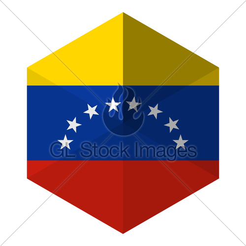 Venezuela Flag Hexagon Flat Icon Button Gl Stock Images 500x500 Venezuela Flag Hexagon Flat Icon Button Gl Stock Images