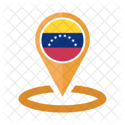 Venezuela Flag Icon Of Flat Style 256x256 Venezuela Flag Icon Of Flat Style