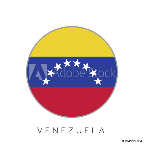 Venezuela Flag Round Circle Vector Icon 500x500 Venezuela Flag Round Circle Vector Icon