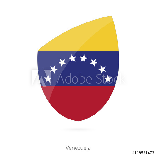 Flag Of Venezuela In The Style Of Rugby Icon 500x500 Flag Of Venezuela In The Style Of Rugby Icon