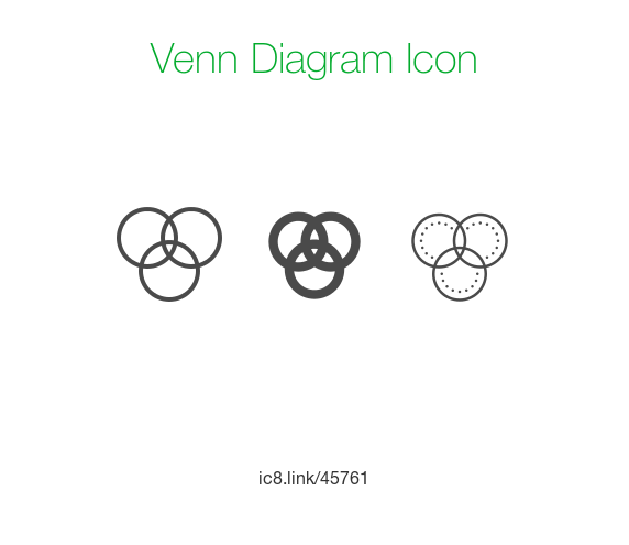 572x495 Venn Diagram Icon