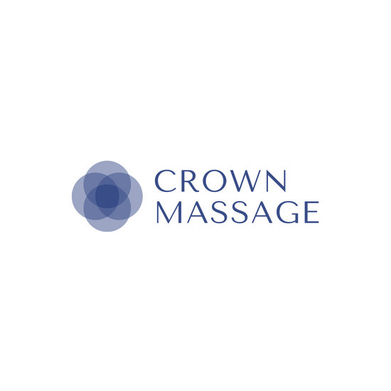 550x550 Blue Venn Diagram Icon Massage Logo
