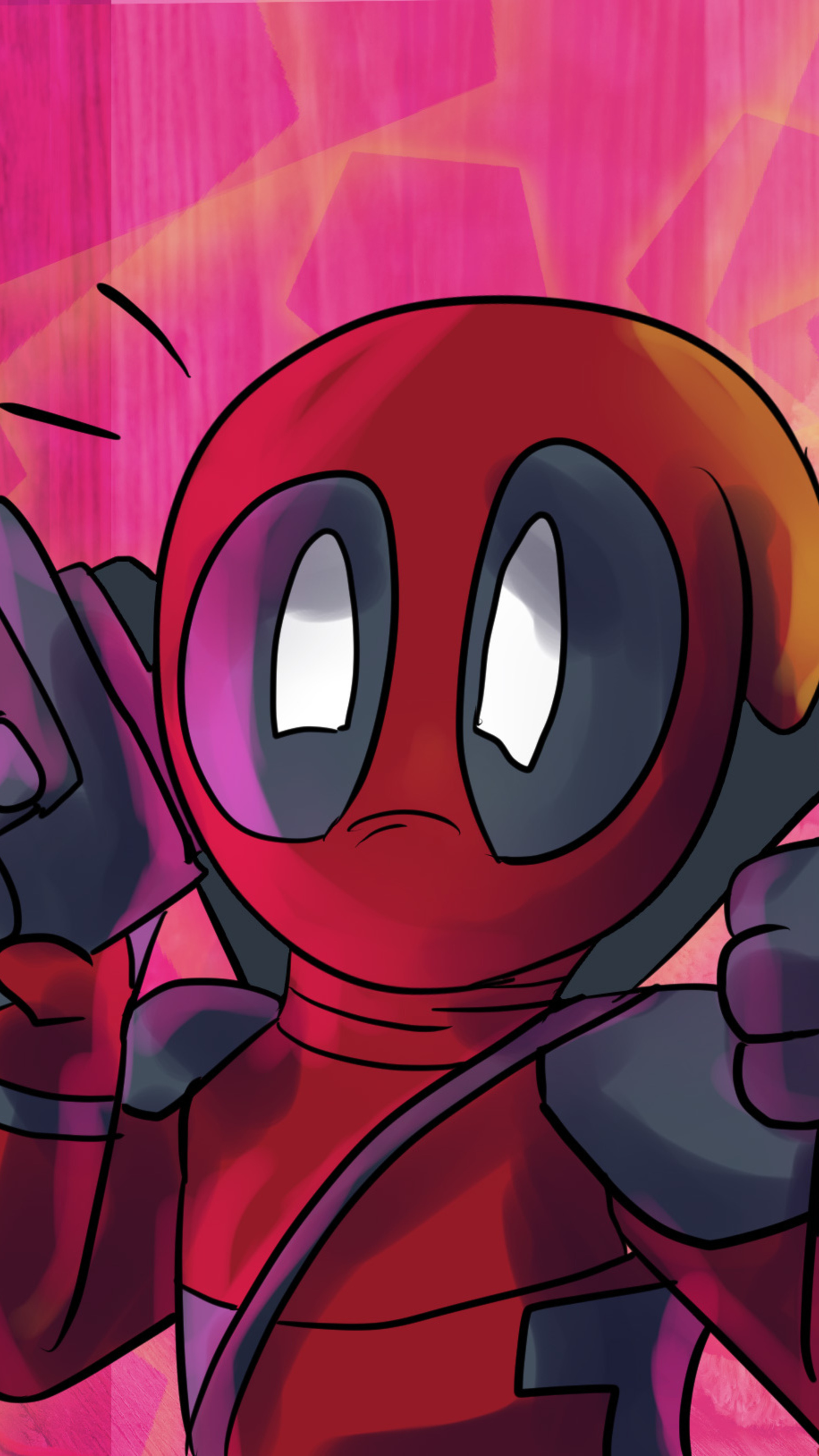 2160x3840 Venom Deadpool Marvel Icon Art Sony Xperia