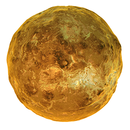 256x256 Venus Icon Free Of Bumpy Planets Icons