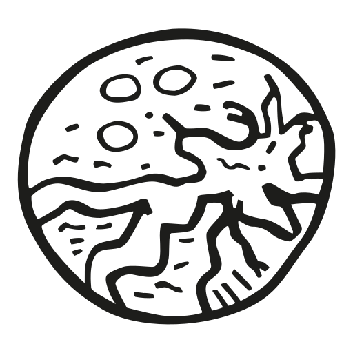 512x512 Venus Icon Free Of Space Hand Drawn Black Sticker