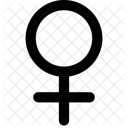 256x256 Venus Icon Of Glyph Style
