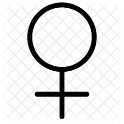 256x256 Venus Icon Of Line Style