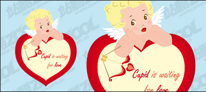 424x190 Cupid's Lovely Venus Icon Vector Material Free Vector In Adobe