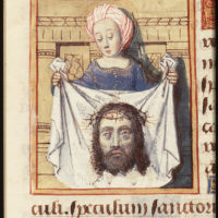 200x200 St Veronica Holding Up The Veil With The Image Of Christ