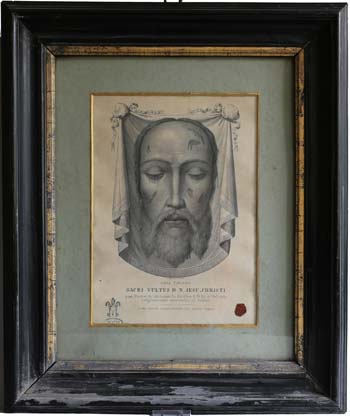 350x416 The Veil Of Veronica The True Face Of Christ