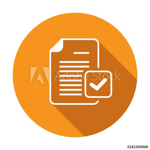 500x500 Check Mark Document