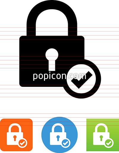 400x515 Lock Verified Icon