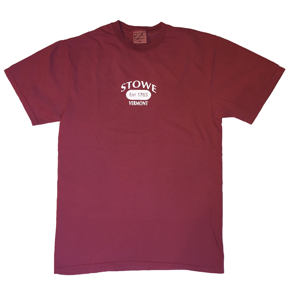 1000x1000 Stowe Vermont Established T Shirt