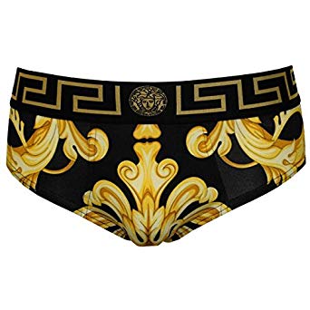 342x342 Versace Icon Baroque Brief, Blackgold Clothing