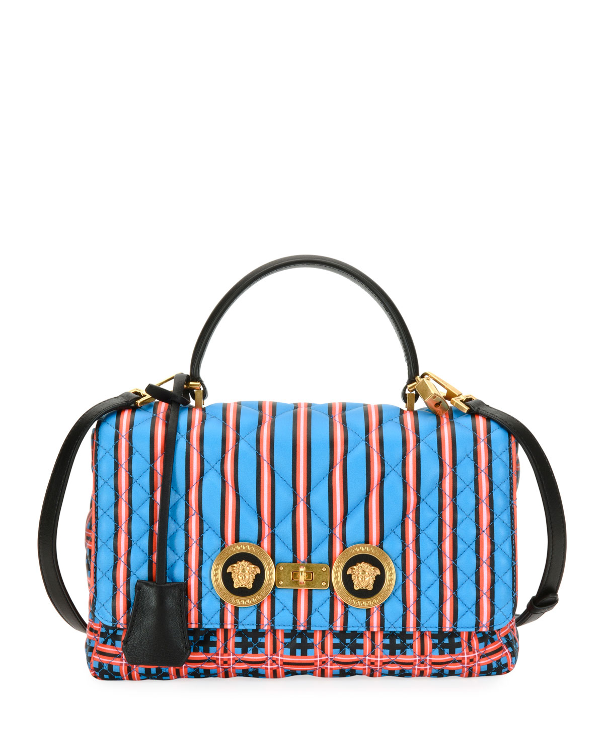 1200x1500 Versace Icon Quilted Clash Shoulder Bag Neiman Marcus