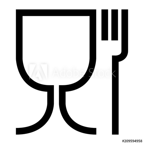500x500 Food Safe Symbol The International Icon For Food Safe Material