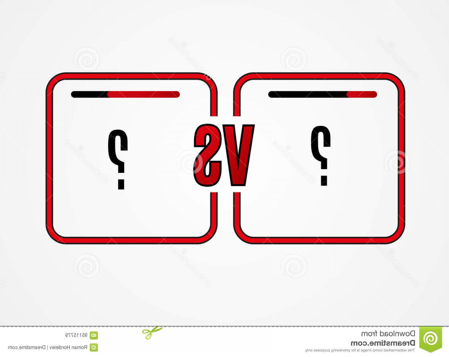 1560x1242 Stock Illustration Versus Logo Vs Vector Letters Illustration
