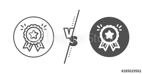 500x258 Bonus Points Versus Concept Loyalty Award Line Icon Discount