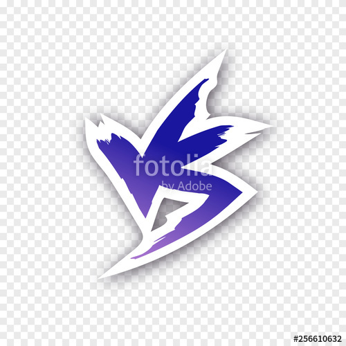 500x500 Versus Vector Icon Modern Gradient Style Stock Image And Royalty