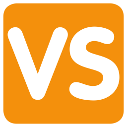 256x256 Vs, Button, Versus Icon Of Flat Style