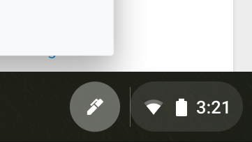 361x204 Is The Vertical Line Normal Between The Stylus And The Wifi Icon