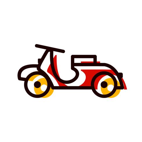 490x490 Vespa Icon Design