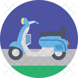 256x256 Vespa Icon Of Rounded Style