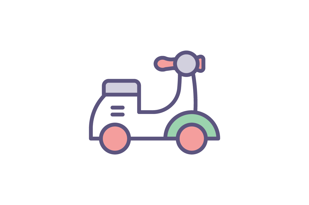 1208x804 Vespa Icon Graphic