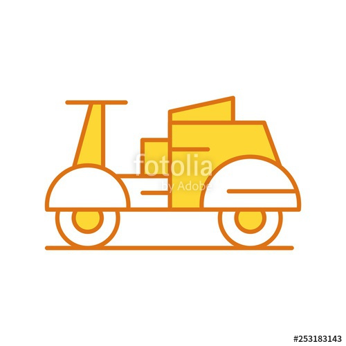 500x500 Vector Vespa Icon Stock Image And Royalty Free Vector