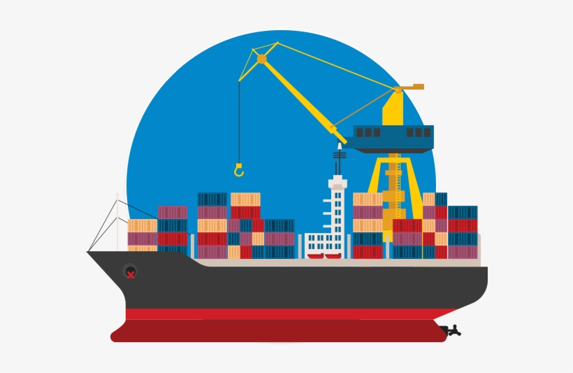 820x533 Container Vessel Icon Transparent Png