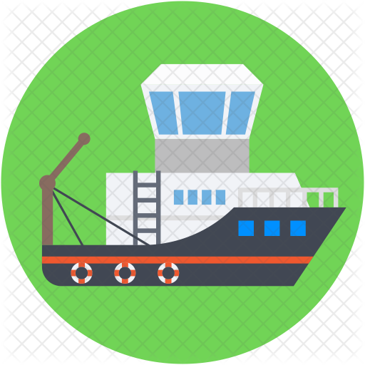 512x512 Vessel Icon Of Flat Style