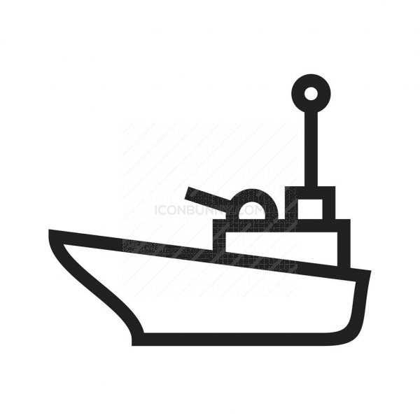 600x600 Vessel Line Icon