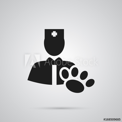 Isolated Vet Icon Symbol On Clean Background Vector Veterinarian 500x500 Isolated Vet Icon Symbol On Clean Background Vector Veterinarian