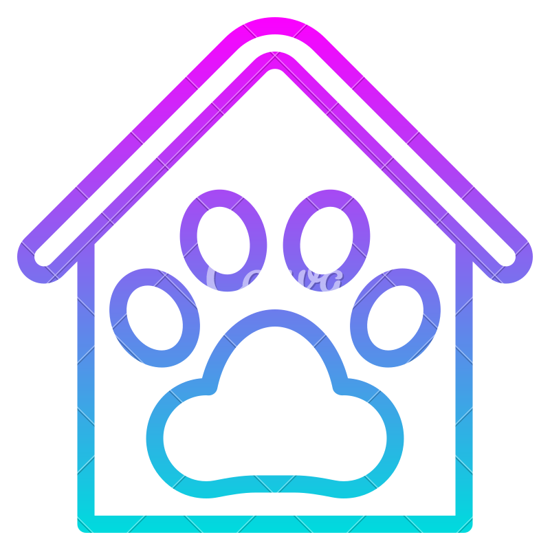 Pet Mart House Paw Vet Icon 800x800 Pet Mart House Paw Vet Icon