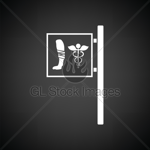 Vet Clinic Icon Gl Stock Images 500x500 Vet Clinic Icon Gl Stock Images