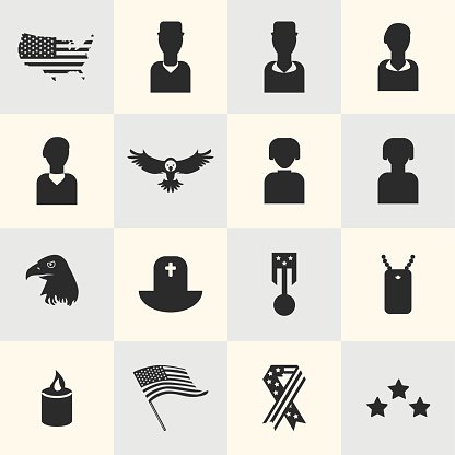 416x416 Veterans Day America Usa Icons And Ojects Premium Clipart