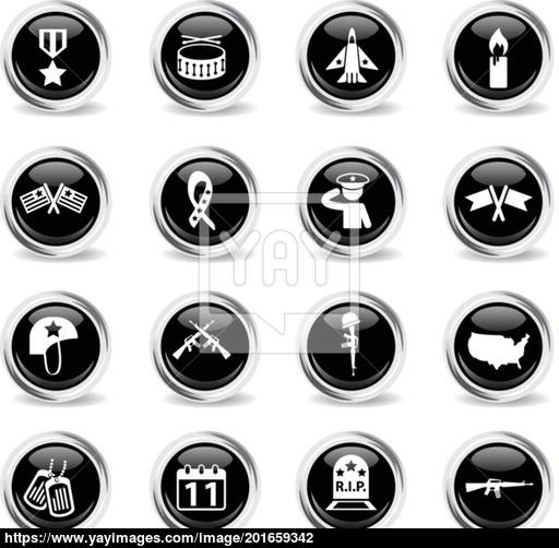 512x502 Veterans Day Icon Set Vector