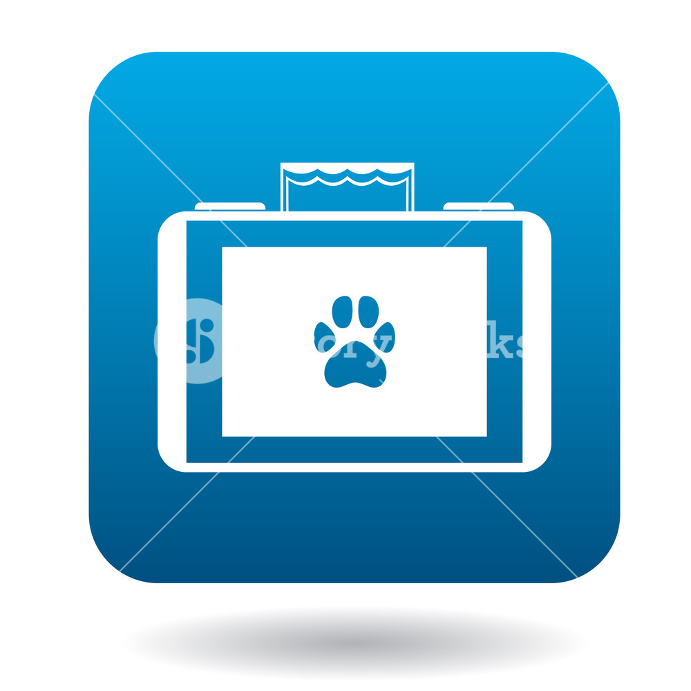 1000x1000 Equipment For Veterinary Icon In Simple Style Isolated On White