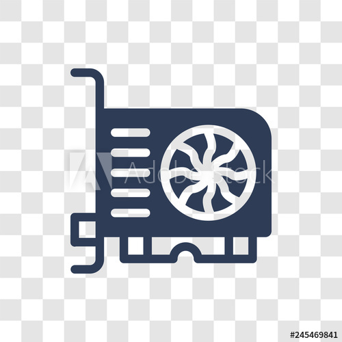 500x500 Vga Card Icon Vector